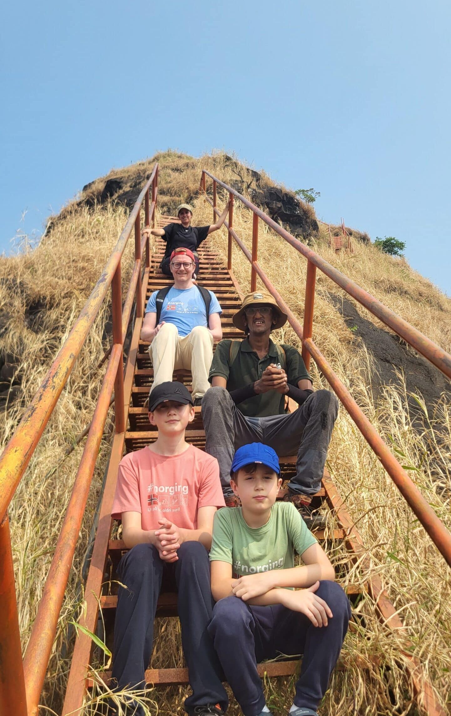 A scenic forest trail without an uphill climb with views of water bodies during the monsoon.  Copy